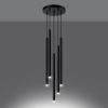 Suspension Acier Noir G9 5 Pastelo