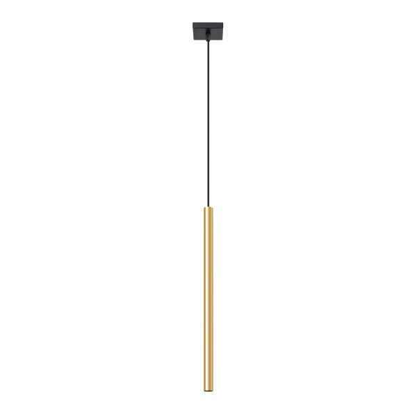 Suspension Acier Éclat Doré G9 1 Pastelo