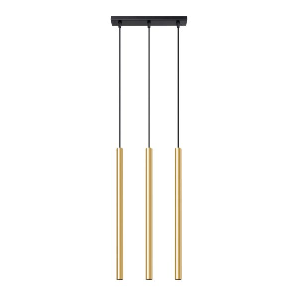 Suspension Acier Éclat Doré G9 3 Pastelo Line