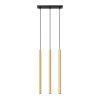 Suspension Acier Éclat Doré G9 3 Pastelo Line