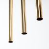Suspension Acier Éclat Doré G9 3 Pastelo Line