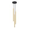Suspension Acier Éclat Doré G9 3 Pastelo