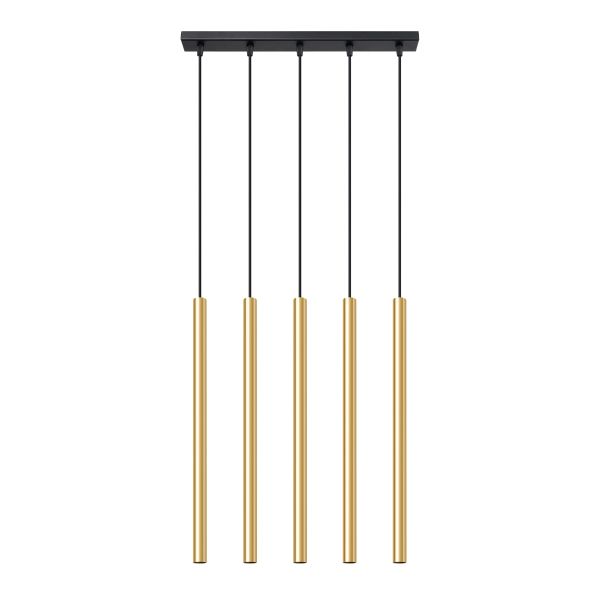 Suspension Acier Éclat Doré G9 5 Pastelo
