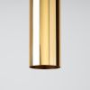Suspension Acier Éclat Doré GU10 1 Lagos