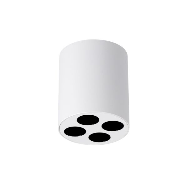 Plafonnier Aluminium Blanc LED 4 Zoe