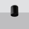 Plafonnier Aluminium Noir LED 4 Zoe