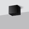 Plafonnier Aluminium Noir LED 9 Ozzy