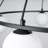 Lustre Acier Noir G9 5 Yoli