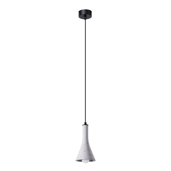 Suspension Béton Gris E14 1 Rea
