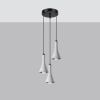 Suspension Béton Gris E14 3 Rea