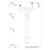 Suspension Béton Gris E14 3 Rea