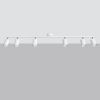 Plafonnier Acier Blanc GU10 6 Lemmi