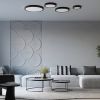 Plafonnier Aluminium Noir LED 1 Onyx 60