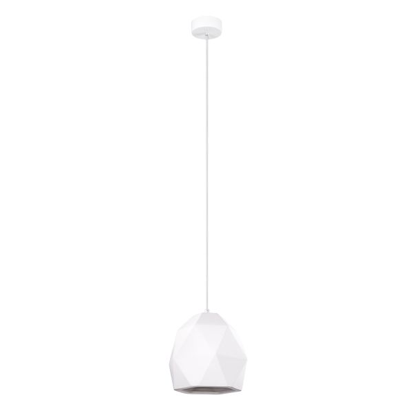 Suspension Céramique Blanc E27 1 Mint