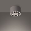 Plafonnier Aluminium Blanc LED 9 Dio