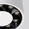 Plafonnier Aluminium Blanc LED 9 Dio