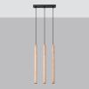 Suspension Acier Bois G9 3 Pastelo Line