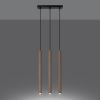 Suspension Acier Bois G9 3 Pastelo Line