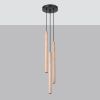 Suspension Acier Bois G9 3 Pastelo