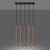 Suspension Acier Bois G9 5 Pastelo Line