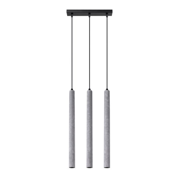 Suspension Béton Gris G9 3 Pastelo Line