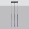 Suspension Béton Gris G9 3 Pastelo Line