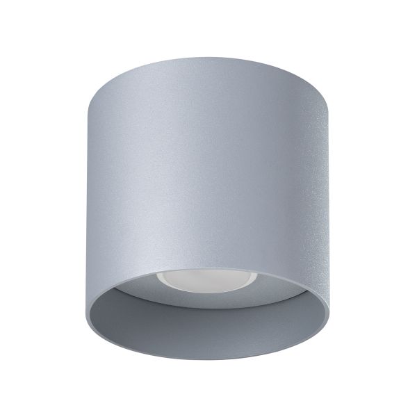 Plafonnier Aluminium Gris GU10 1 Mika