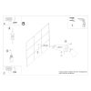 Applique Acier Bois/Blanc GU10 1 Verdo