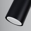 Plafonnier Acier Bois/Noir GU10 2 Verdo