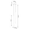 Suspension Acier Blanc G9 2 Pastelo