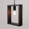 Suspension Acier Wengé E27 1 Aries