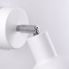Applique Acier Blanc E27 1 Elba