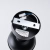 Applique Acier Noir E27 1 Elba