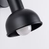 Applique Acier Noir E27 1 Elba