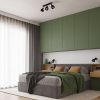 Applique Acier Noir E27 1 Elba