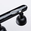 Plafonnier Acier Noir E27 2 Elba