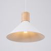 Suspension Acier Blanc E27 1 Jaga