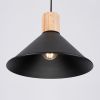 Suspension Acier Noir E27 1 Jaga