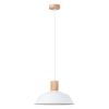 Suspension Acier Blanc E27 1 Fano