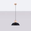 Suspension Acier Noir E27 1 Fano