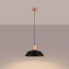 Suspension Acier Noir E27 1 Fano
