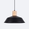 Suspension Acier Noir E27 1 Fano