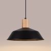 Suspension Acier Noir E27 1 Fano