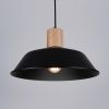 Suspension Acier Noir E27 1 Fano