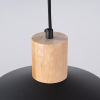 Suspension Acier Noir E27 1 Fano