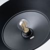Suspension Acier Noir E27 1 Fano