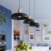 Suspension Acier Noir E27 1 Fano