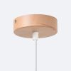 Suspension Acier Blanc E27 1 Indy