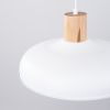 Suspension Acier Blanc E27 1 Indy