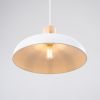 Suspension Acier Blanc E27 1 Indy